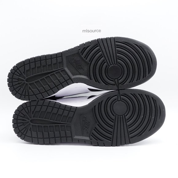 NEW Men's Nike Dunk High Retro Panda Dunk Leather Sneakers DD1399-105 - Picture 6 of 10